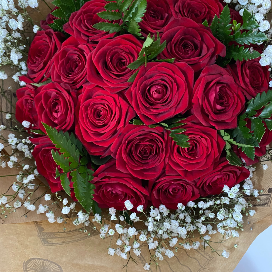 Loving Red Roses