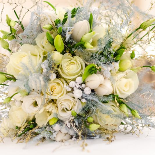 White Wedding Roses